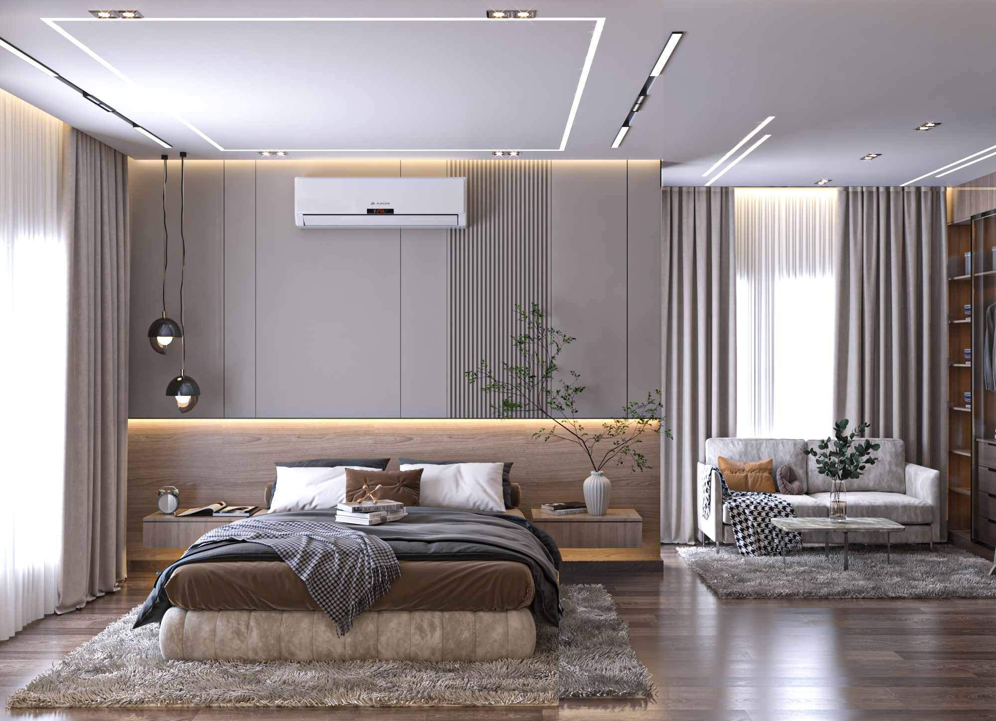 MODERN MASTERBEDROOM